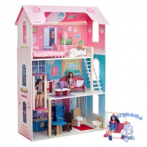 Кукольный домик Муза с мебелью