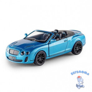 Машинка модель 2010 Bentley Continental в коробке Kinsmart KT5353W