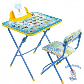 Комплект детской мебели с пеналом Азбука