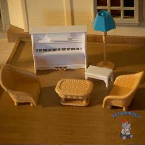 Игровой набор Мебель для гостиной с пианино