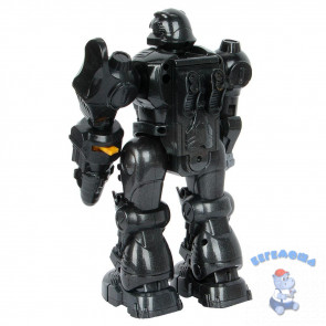 Интерактивный робот Zhorya Бласт черный со светом и звуком, ZYB-B1579-7