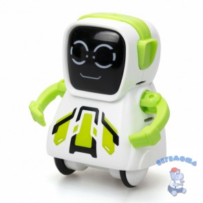 Робот Покибот зеленый квадратный (Pokibot)