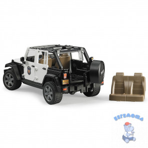 Полицейский внедорожник Jeep Wrangler Unlimited Rubicon с фигуркой