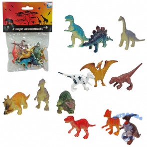 Набор В мире животных Динозавры 12 шт