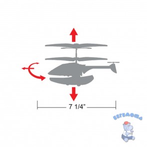 Вертолет 3-х канальный Гидрокоптер 84758