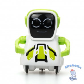 Робот Покибот зеленый квадратный (Pokibot)