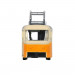 Трамвай инерционный металлический 1:90 цвет желтый со светом и звуком