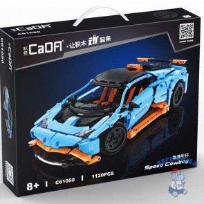 Конструктор CaDA Спорткар Speed Cowboy 1120 деталей, C61050W