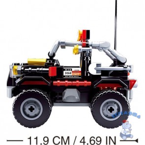 Конструктор Автоклуб Внедорожник 158 деталей