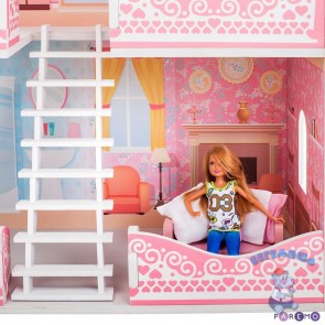 Кукольный домик для кукол Адель Шарман, с мебелью Паремо