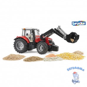 Трактор   Massey Ferguson 7600 с погрузчиком