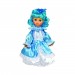 Перчаточная кукла Девочка с голубыми волосами