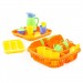 Набор детской посуды Алиса с сушилкой подносом и лотком на 4 персоны