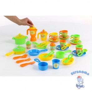 Набор детской посуды 50 элементов