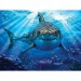 Стерео пазл Большая белая акула 500 деталей