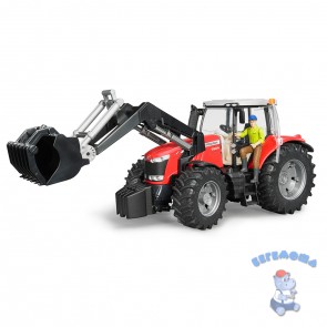 Трактор   Massey Ferguson 7600 с погрузчиком