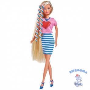 Кукла Штеффи с аксессуарами для волос 29 см