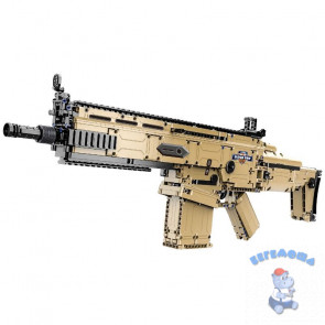 Конструктор CaDA  Штурмовая винтовка SCAR 1406 деталей, C81021W