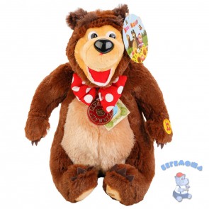 Мягкая игрушка Маша и Медведь Мишка 28 см