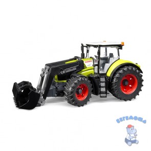 Трактор Claas Axion 950 c погрузчиком