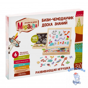 Развивающая игрушка Mapacha Бизи-чемоданчик Доска Знаний, 76800