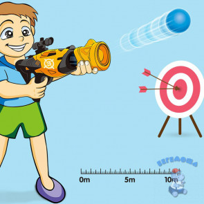 Бластер Submachine gun с мягкими пулями