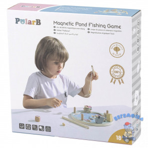 Магнитная игра Viga Toys PolarB Рыбалка в пруду, 44080