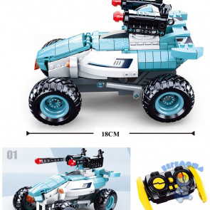 Конструктор на радиоуправлении Sluban Вездеход Ледяной странник 268 деталей, M38-B0992