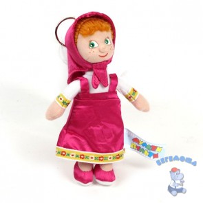 Мягкая игрушка Кукла-брелок Маша 15 см