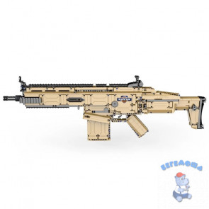 Конструктор CaDA  Штурмовая винтовка SCAR 1406 деталей, C81021W