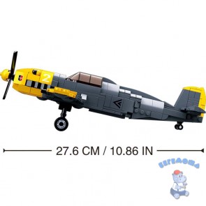 Конструктор Вторая мировая Венный самолет 289 деталей
