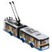 Модель инерционная ТехноПарк Городской Троллейбус со светом и звуком, ТRОLLRUВ-30РL-ВUWН
