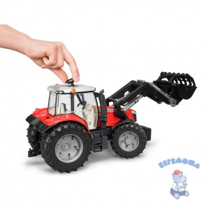 Трактор   Massey Ferguson 7600 с погрузчиком