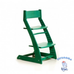 Растущий стульчик регулируемый Зеленый