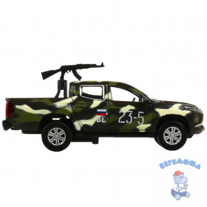 Машина с инерционным механизмом Mitsubishi L200 13 см Технопарк