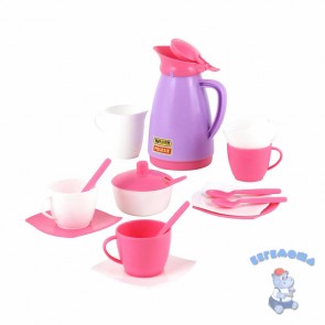 Набор детской посуды Алиса на 4 персоны Pretty Pink