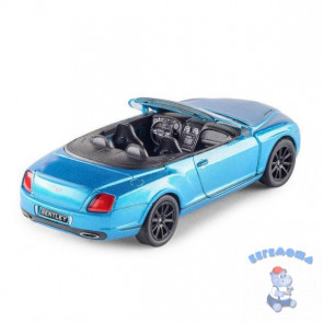 Машинка модель 2010 Bentley Continental в коробке Kinsmart KT5353W