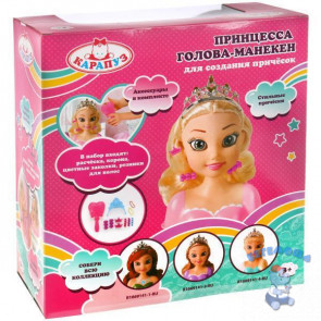 Кукла-манекен Карапуз Принцесса, для создания причесок B1669141-2-RU