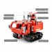 Электромеханический конструктор CaDA 2 в 1 Пожарный робот-трансформер 538 деталей