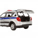 Машинка инерционная металлическая 1:24 LADA GRANTA CROSS Полиция цвет серебряный со светом и звуком