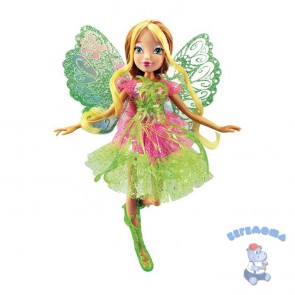 Кукла Winx Club Баттерфликс-2 Двойные крылья Флора