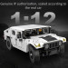 Конструктор CaDA Внедорожник HUMVEE 1:12, C61027W, 1380 элемент