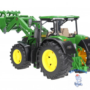 Трактор Bruder 03151 John Deere 7R 350 с фронтальным погрузчиком