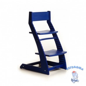 Растущий стульчик регулируемый Синий
