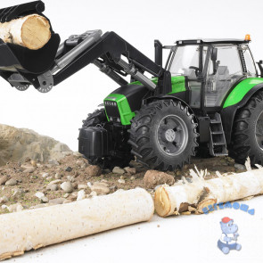 Трактор Bruder Deutz Agrotron X720 с погрузчиком