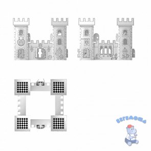 Игровой домик для раскрашивания Artberry Knight Castle
