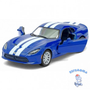 Машинка модель 2013 SRT Viper GTS в коробке Kinsmart KT5363FW