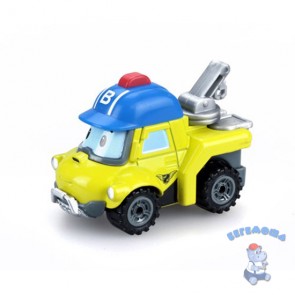 Машинка металлическая Баки 6 см (Robocar Poli)