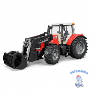 Трактор   Massey Ferguson 7600 с погрузчиком